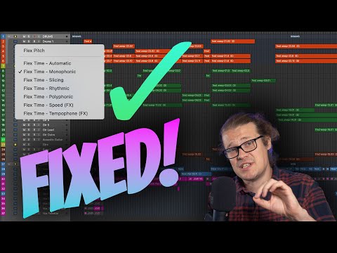 Видео: Logic Pro X - проблема с темпом Flex Time ИСПРАВЛЕНА!