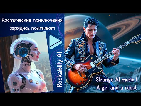 Видео: Космические приключения: зарядись позитивом.  Rockabilly AI