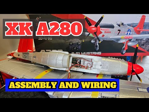 Видео: XK A280 Подключение и сборка основной проводки