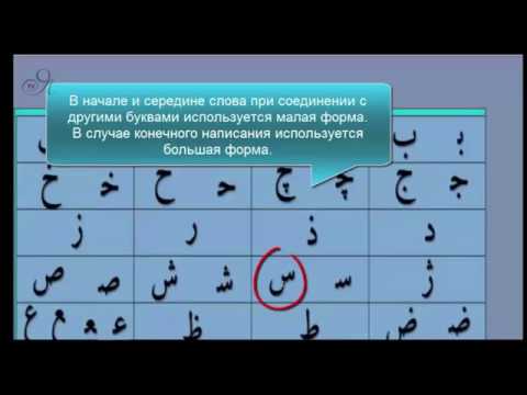 Видео: Персидский язык: ВВОДНЫЙ УРОК 2 - Алфавит