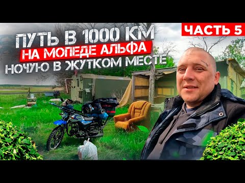 Видео: ПУТЬ в 1000 км НА АЛЬФА ПО СТАРЫМ ДЕРЕВНЯМ! НАШЁЛ ЖУТКОЕ МЕСТО И ОСТАЛСЯ ТАМ НОЧЕВАТЬ!