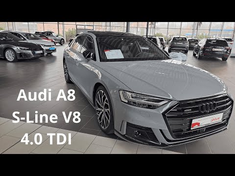 Видео: Audi A8 S-Line V8 4.0 TDI, Осмотр перед покупкой в Германии
