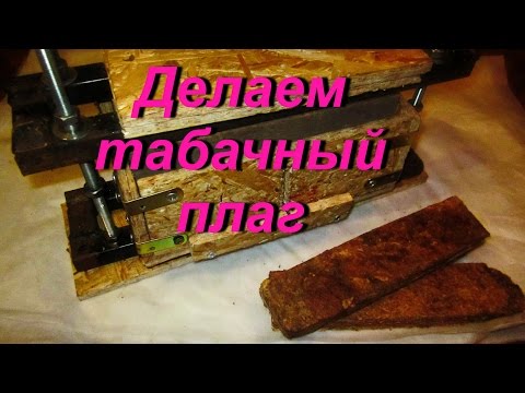 Видео: ДНЕВНИК ТАБАКОВОДА № 45 ( 14.08. Как сделать табачный плаг ) ТАБАК