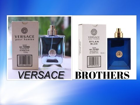 Видео: VERSACE BROTHERS: POUR HOMME, DYLAN BLUE. Обзор парфюмерии от Альберто Морильяса.