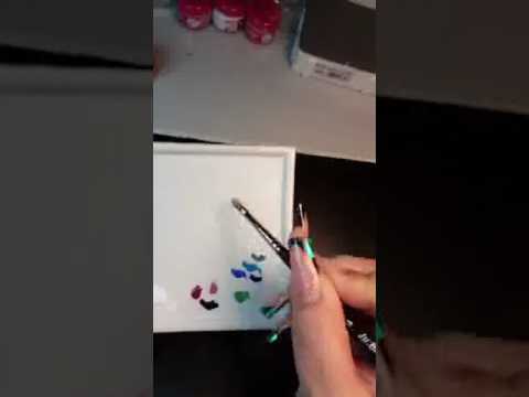 Видео: Юлия Билей – жостово начало только ногти – Часть 1