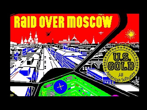 Видео: Raid Over Moscow. Cold War game. ZX Spectrum. Прохождение