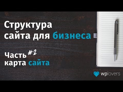 Видео: Структура сайта для бизнеса. Часть 2 — карта сайта. Создание сайта для бизнеса, видеокурс.