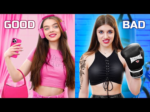 Видео: Хорошая VS Плохая Девушка! Я Стала Плохой Ради Краша!