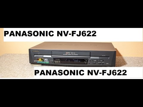 Видео: PANASONIC NV-FJ622 HI FI видеомагнитофон.