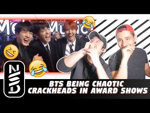 Видео: NSD REACT | «BTS ведут себя как сумасшедшие на церемониях награждения»