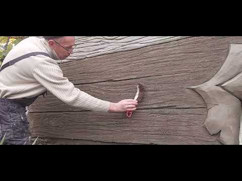 Видео: Как сделать старое бревно и сучек, а так же клепки для ковки быстро и акуратно