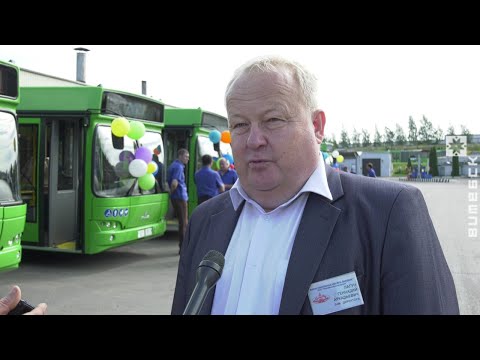 Видео: Витебский автобусный парк пополнился новыми автобусами (04.08.2020)