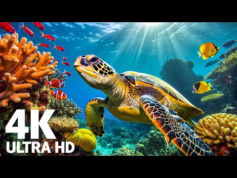 Видео: Полюбуйтесь морскими животными в лучшем аквариуме 4K ULTRA HD — завораживающее подводное царство