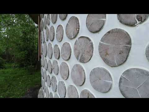 Видео: Обзор "ЭКО" КРУГЛОГО ДОМА  в Подмосковье