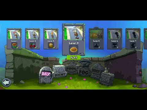 Видео: Пройшов 6 рівнів в рослини проти зомбі