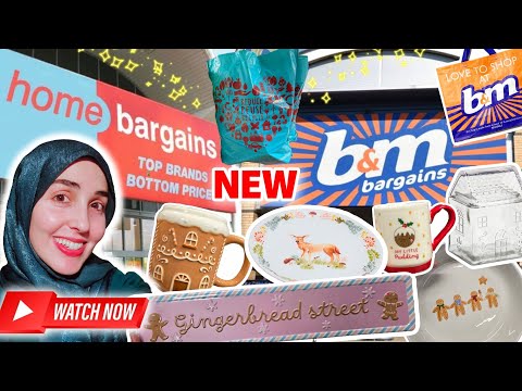 Видео: НОВИНКИ В ДОМАШНИХ СКИДКАХ, B&M ✨️ Покупки в Poundland 🥰 Видеоблог о рождественских распродажах 🛍