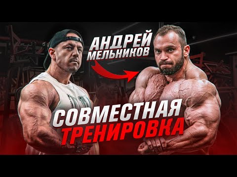 Видео: ДЕНИС БЕЛЯЕВ И АНДРЕЙ МЕЛЬНИКОВ, ТРЕНИРОВКА СПИНЫ