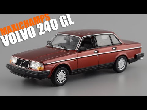 Видео: Volvo 240 GL • MaXichamps • обзор масштабной модели 1:43
