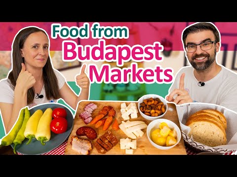 Видео: Рыночная еда. Венгры не смогут выжить без неё! | Будапештский гид по еде