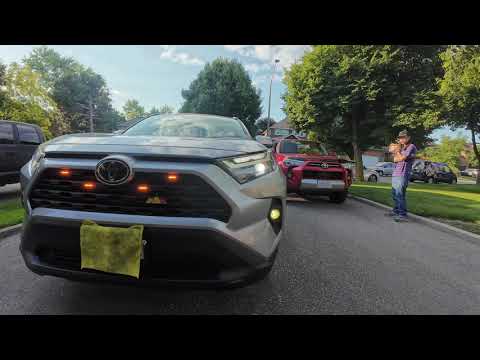 Видео: Toyota Rav4 2024 года..... Установка фар Raptor..!!!