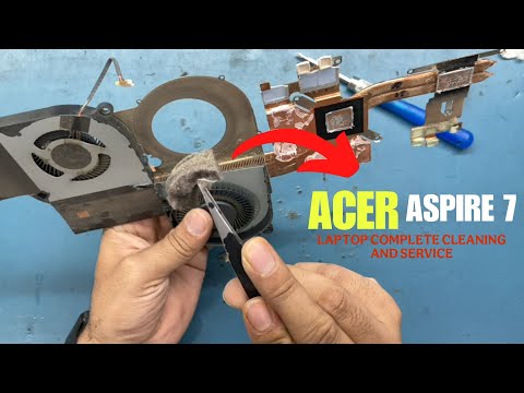 Видео: ПОЛНАЯ ЧИСТКА И ОБСЛУЖИВАНИЕ ACER ASPIRE 7 ll