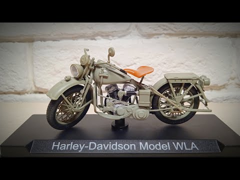Видео: НАШИ МОТОЦИКЛЫ #25 Harley-Davidson WLA от Модимио