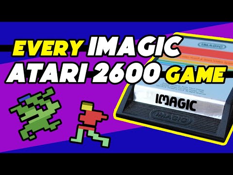 Видео: Игры для Atari 2600 от Imagic (и Absolute) | Пробуем все 17