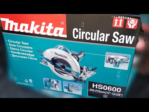 Видео: дисковая пила Makita HS 0600/ Чем распилить брус?