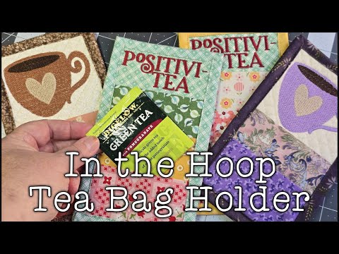 Видео: В держателе для чайных пакетиков Hoop И посмотрите, как я сделала маленькую застежку!!