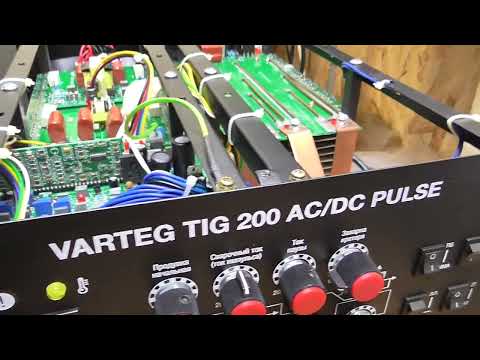 Видео: Varteg TIG 200 AC/DC Pulse. Нет напряжения на выходе. Ремонт.