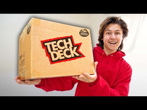 Видео: TECH DECK ПРИСЛАЛ МНЕ КОРОБКУ!