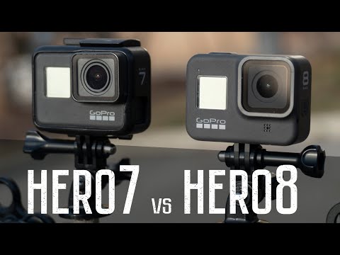 Видео: GoPro: HERO8 vs HERO7 \\ Остаться должен только один?
