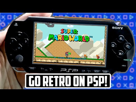 Видео: Играйте в любимые ретро-игры на PSP с RetroArch