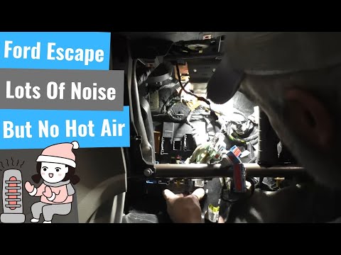 Видео: Ford Escape 2013 года — вентилятор работает, но нет потока воздуха! Некачественная работа снова н...
