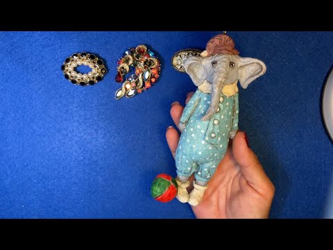 Видео: Моя первая ватная игрушка, улов с блошиного рынка