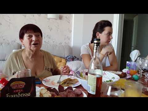Видео: ПАСХАЛЬНЫЙ СТОЛ У СЕСТРИЧКИ