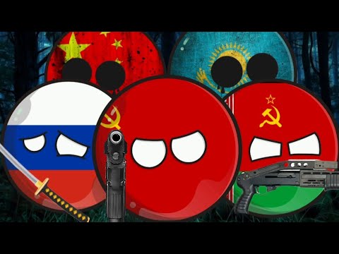 Видео: Батя зомбик апокалипсис #countryballs 