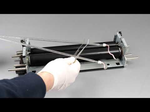 Видео: Блок термозакрепления Ricoh MP4001, MP4002, MP5001 MP5002 MP4000 MP5000 Код ошибки SC541 sc542 sc543