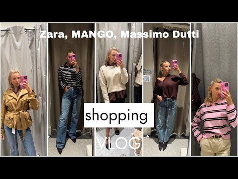 Видео: Shopping VLOG на осінь 😻 MANGO, Zara, Massimo Dutti, Coosh, Кочаровська …