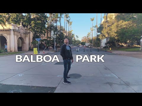 Видео: Парк Бальбоа / Balboa Park / Калифорния / 4K