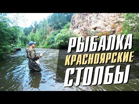 Видео: Рыбалка на Хариуса: Красноярские Столбы, река Базаиха