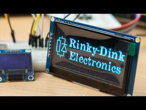 Видео: Огромный OLED экран 2.42" на контроллере SSD1309, обзор и подключение к Arduino