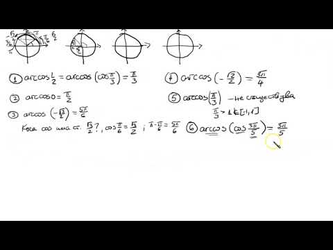 Видео: 5. Тригонометрична окръжност. Обратни тригонометрични функции