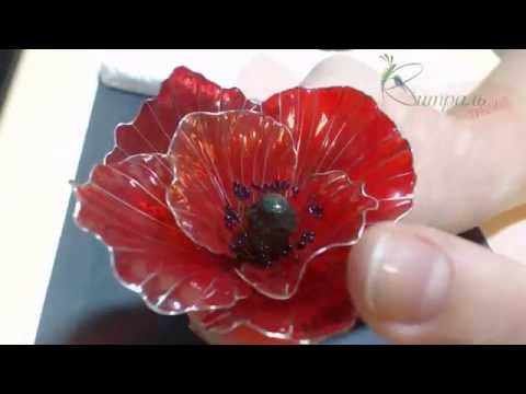 Видео: МК Кристальные тычинки для цветов в авторской технике