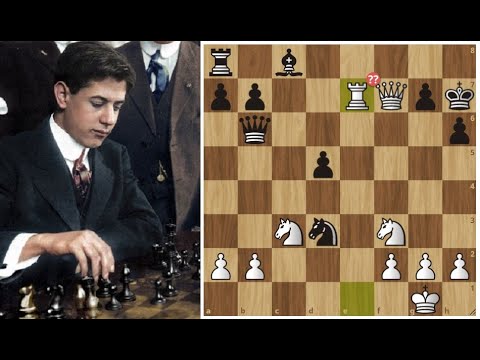 Видео: Невероятный ЗЕВОК Капабланки! ЛЮБИТЕЛЬ наказал ЧЕМПИОНА! Шахматы.