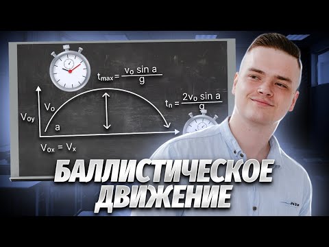 Видео: БАЛЛИСТИЧЕСКОЕ ДВИЖЕНИЕ ЗА 50 МИНУТ | Физика 10 класс | Умскул