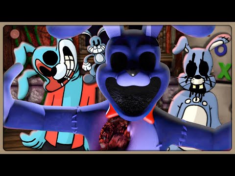 Видео: ПЯТАЯ НОЧЬ - ТОЛПА ЗАЙЦЕВ И ДВЕ КОНЦОВКИ! ✅ Весёлый Зайчик (Funny Bunny) #5