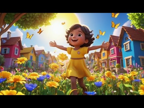 Видео: Радужные цвета повсюду | для детей | Детские стишки | Детские песни | Музыка для малышей