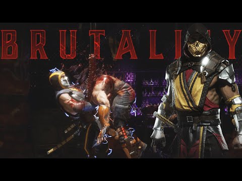 Видео: Бруталити, фаталити и башня Скорпиона // Mortal Kombat 11