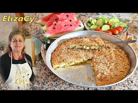 Видео: Элиотиропита, фантастический оливковый пирог и сырный пирог вместе от Элизы #MEchatzimike